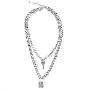 New Lock and Key Necklace